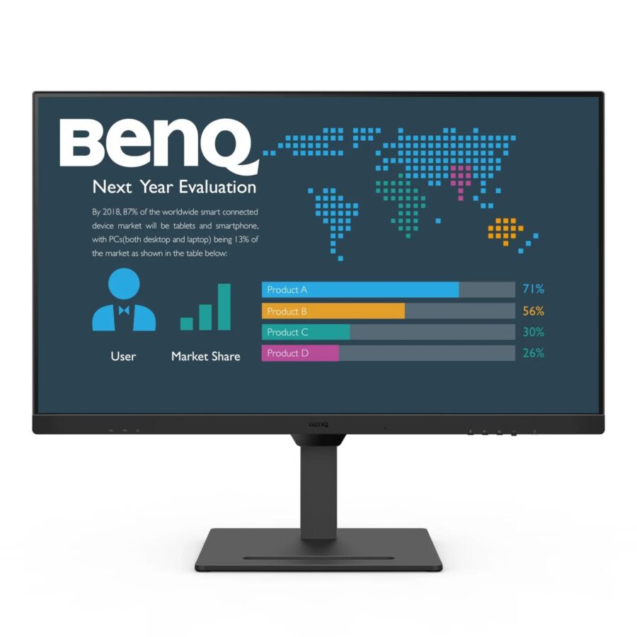 Мониторы/ Benq BL3290QT 31,5'', 2560x1440, IPS,  60Hz, 20M:1, 350cd, 5ms, HDMI, DP; 3*USB 3.2; USB C*65W, Speakers, Height adj 110, Pivot, 99% sRGB, Flicker-free;Low Blue Light, 3Y, Black