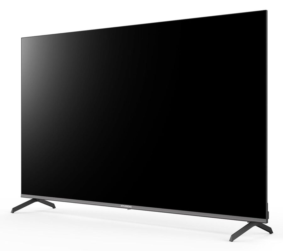 Телевизор LED Hyundai 65" H-LED65BU7006 Android TV Frameless Metal черный/серебристый 4K Ultra HD 60Hz DVB-T DVB-T2 DVB-C DVB-S DVB-S2 USB WiFi Smart TV — изображение 3