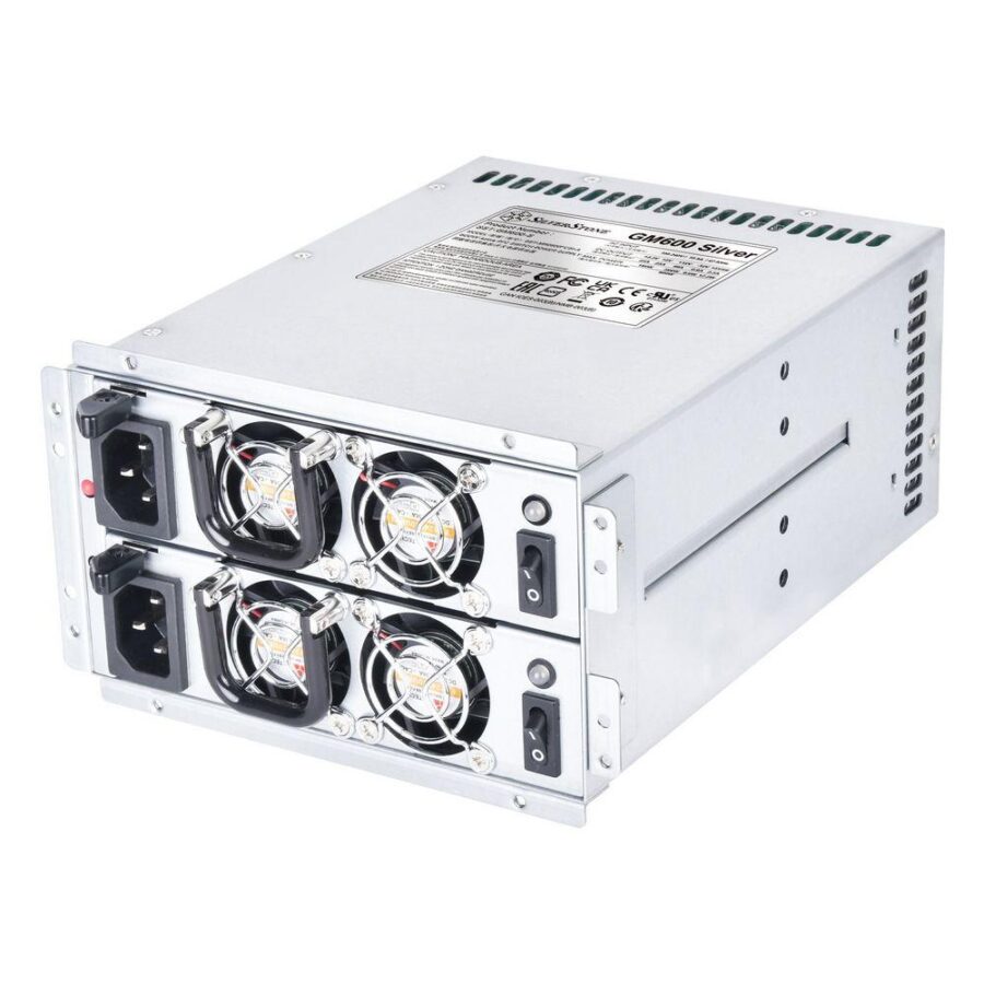 Блок питания Silverstone G540GM600S00210 Cybenetics Silver 600W mini redundant power supply Cybenetics Silver 600W mini redundant power supply — изображение 2