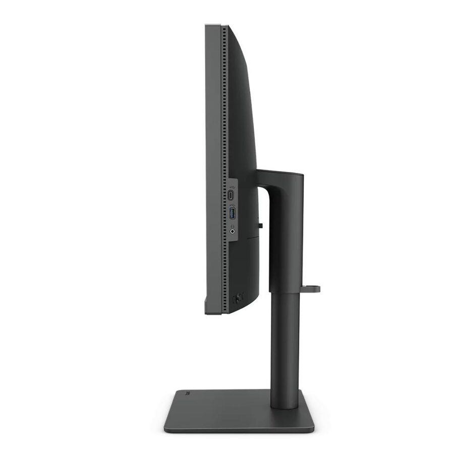 Мониторы/ Benq PD2705U 27'', 3840x2160, IPS,  60Hz, 1200:1, 350cd, 5ms, HDMI, DP; 3*USB 3.0, USB C*65W, Thunderbolt 3, Speakers, Height adj 110, Pivot, 100% sRGB, Flicker-free;Low Blue Light, Calibration Report, 3Y, Grey — изображение 4