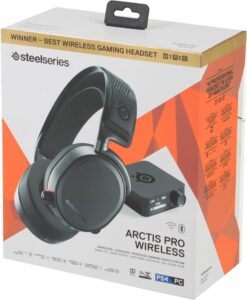 Купить Наушники с микрофоном Steelseries Arctis Pro Wireless черный мониторные BT/Radio оголовье (61473) - 4D-15233578 из реестра по лучшей цене