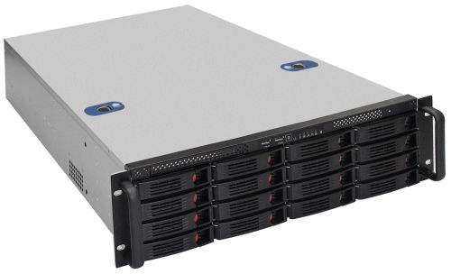 Серверная платформа 3U Exegate Pro 3U660-HS16 EX292420RUS RM 19", высота 3U, глубина 660, Redundant БП 2x800W, 16xHotSwap, USB