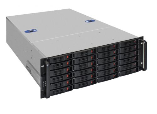 Серверная платформа 4U Exegate Pro 4U660-HS24 EX292427RUS RM 19", глубина 660, Redundant БП 2x1200W, 24xHotSwap, USB