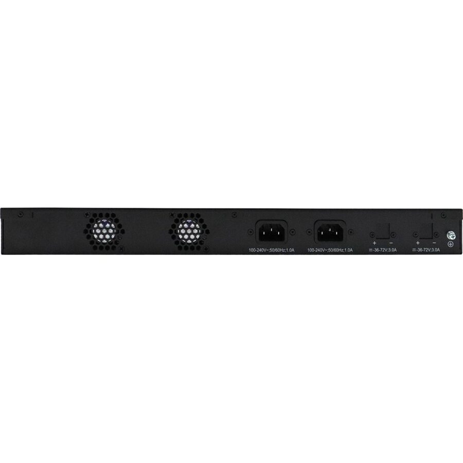 Коммутатор/ Managed L3 Switch 24x1000Base-X SFP, 4x10GBase-X SFP+, RJ45 Console, 19" w/brackets — изображение 3