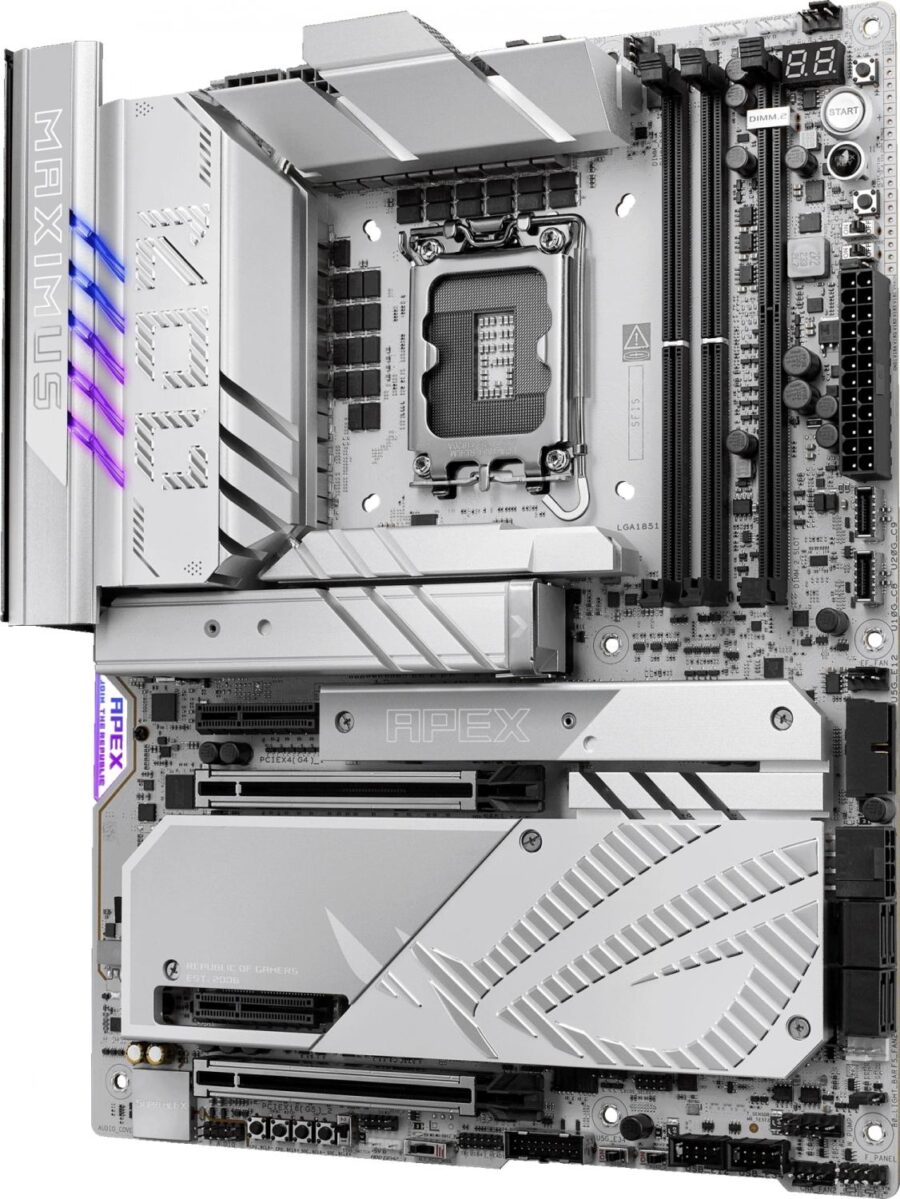 Материнская плата Asus ROG MAXIMUS Z890 APEX Soc-1851 Intel Z890 2xDDR5 ATX AC`97 8ch(7.1) 5Gigabit RAID — изображение 2