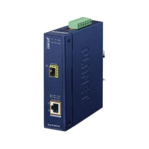Купить медиа конвертер/ PLANET IGUP-805AT Industrial 1-Port 100/1000X SFP to 1-Port 10/100/1000T 802.3bt PoE++ Media Converter (802.3bt Type-4, PoH, Legacy, Force mode support, -40 to 75 C, dual 12V~56V DC power boost, PoE Usage LED) - 4D-14083732 из реестра по лучшей цене