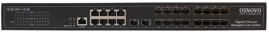 Коммутатор Osnovo SW-70818/L2 18SFP управляемый — изображение 2