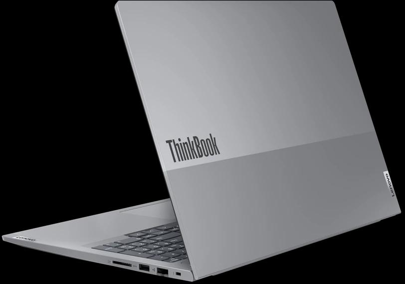 Ноутбук/ Lenovo ThinkBook 16-IML 16.0" WUXGA 300nits ,U7-155H,8Gb DDR5, 512GB SSD M.2 2242 NVMe G4, Integrated ARC, FHD Cam,Wi-fi AX 2x2-6E+BT,Y-FPR, 4 Cell 71Whr, 100W USB-C SLIM-3PIN-UK, BKLT KB US-ENG, No OS, 1Y — изображение 4