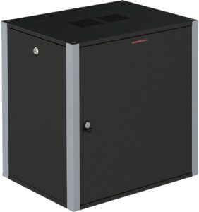 Купить Шкаф коммутационный Sysmatrix (WP 6409.920 ) настенный 9U 600x450мм пер.дв.металл 2 бок.пан. 60кг черный 300мм 17кг 450мм IP20 металл - 4D-15246080 из реестра по лучшей цене