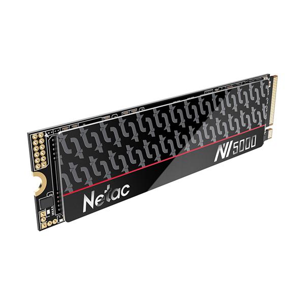 SSD накопитель Netac SSD NV5000-T 2TB PCIe 4 x4 M.2 2280 NVMe 3D NAND, R/W up to 4800/4400MB/s, IOPS(R4K) 600K/700K, TBW 1280TB with heat spreader, 5y wty — изображение 4