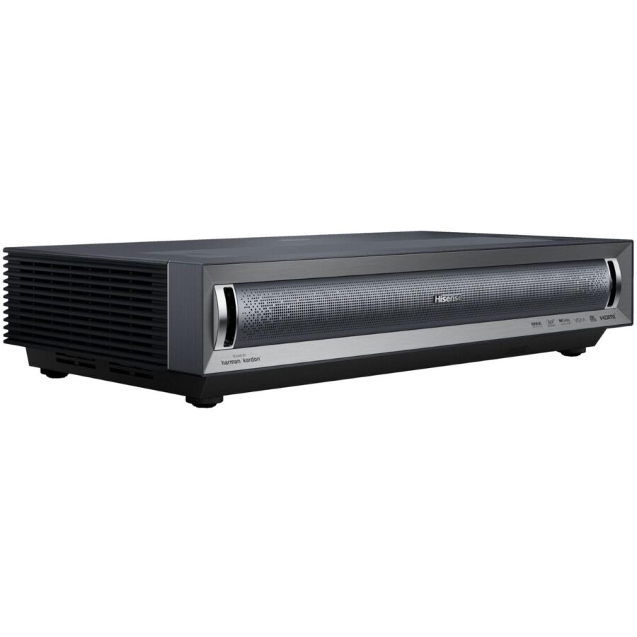 Лазерный проектор TV 120'' Hisense/ 80~150", Projector Triple-Chroma, 4K UHD, 25 000ч, 3000Лм, 4K@60Hz, 2K@240Hz, 2K@120Hz, 15W x 2 + 10w ? 2 treble, VIDAA U7.6, Voice assistant, HDMI 2.1x2, HDMI 2.0x1, USB 3.0x1, USB 2.0x1, Bluetooth, WiFi, AirPlay 2 — изображение 3
