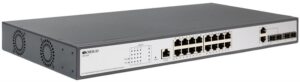 Купить Коммутатор ORIGO Управляемый L2 PoE-коммутатор, 16x1000Base-T PoE, 2x1000Base-X SFP, 2xCombo 1000Base-T/SFP, PoE-бюджет 250 Вт, консольный порт RJ-45, комплект для установки в 19" стойку - 4D-14108244 из реестра по лучшей цене