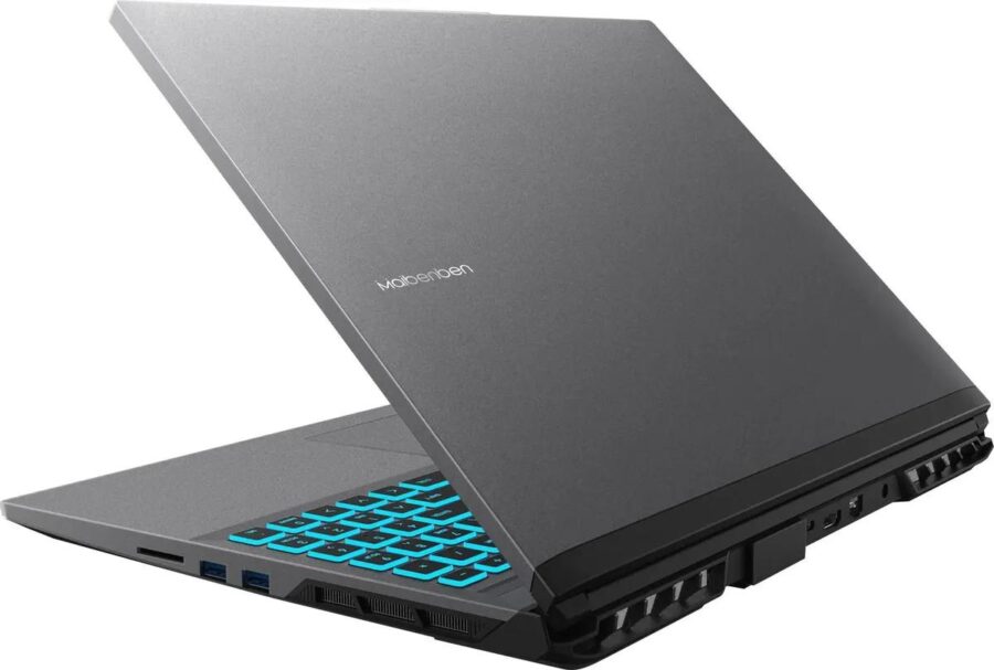 Ноутбук/ Maibenben X-Treme Typhoon X16A-i73646 16"(2560x1600 (матовый) IPS)/Intel Core i7 13620H(2.4Ghz)/16384Mb/512PCISSDGb/Ext:nVidia GeForce RTX4060(8192Mb)/Cam/BT/WiFi/62WHr/war 1y/2.2kg/Grey/Linux + Screen 165Hz, sRGB 100%, 16:10 — изображение 4