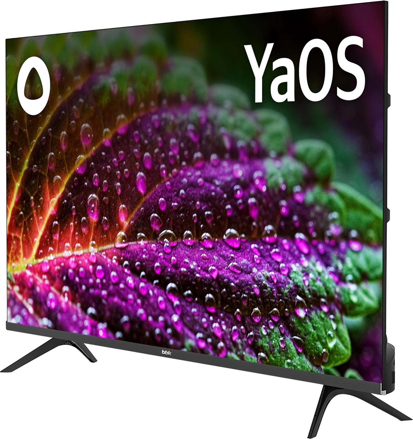 Телевизор QLED BBK 43" 43LED-8260/UTS2C Яндекс.ТВ черный 4K Ultra HD 60Hz DVB-T2 DVB-C DVB-S2 USB WiFi Smart TV (RUS) — изображение 2