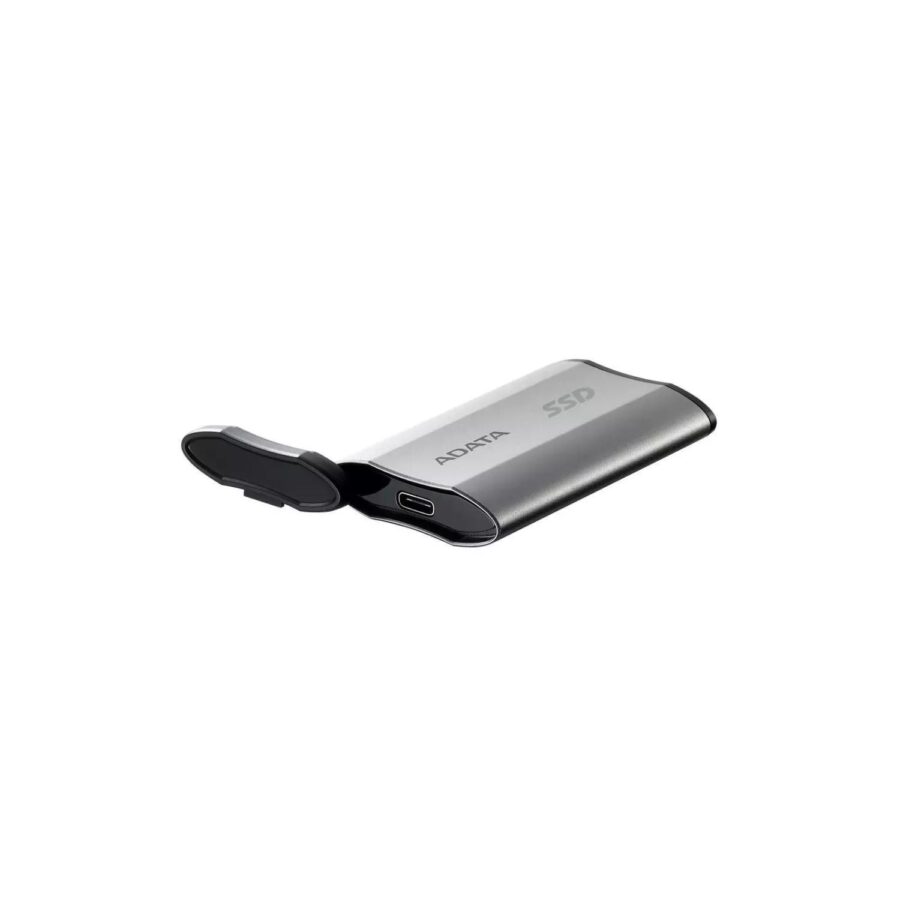 Твердотельный накопитель/ ADATA External SSD SD810, 4000GB, Type-C, USB 3.2 Gen2х2, up to R/W 2000/2000 MB/s, 72.7x44x12.2mm, Silver (5 лет) — изображение 4