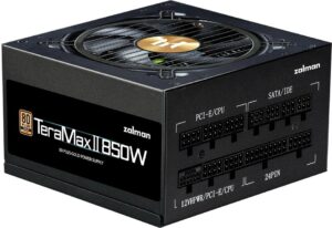 Купить Блок питания Zalman ATX 850W ZM850-TMX2 80+ gold 24pin APFC 120mm fan 12xSATA Cab Manag RTL - 4D-15309079 из реестра по лучшей цене