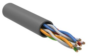 Купить Кабель информационный ITK Generica BC1-C5E04-111-305-G кат.5E UTP 4 пары 25AWG PVC внутренний 305м серый - 4D-11170161 из реестра по лучшей цене