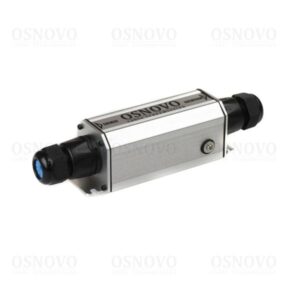 Купить Уличный удлинитель Ethernet+PoE OSNOVO E-PoE/2W Уличный PoE удлинитель 10M/100M Fast Ethernet до 500м (до 22W) со встроенной грозозащитой 6kV. Увеличение расстояния передачи данных + питание на 100м. При каскадном подключении - 2 x - 4D-15528380 из реестра по лучшей цене