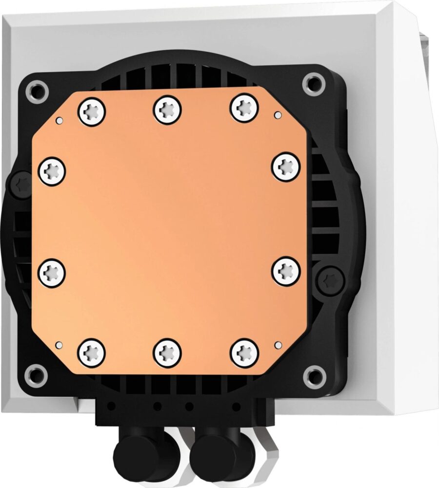 Система водяного охлаждения Deepcool LT360 ARGB Soc-AM5/AM4/1200/1700/1851 белый 4-pin 38.71dB Al 300W 1856gr Ret (R-LT360-WHAMNC-G-1) — изображение 2