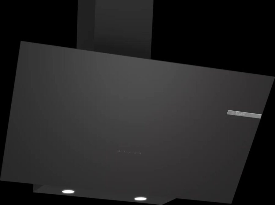 Вытяжка BOSCH Наклонная вытяжка для настенного монтажа, максимальная производительность 700м3/ч, 90см, цвет: черный,touch control