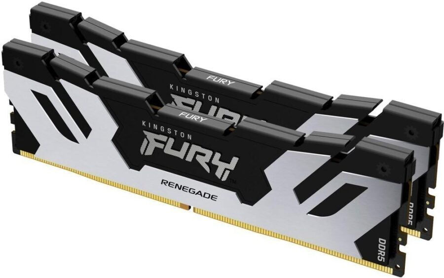 Память оперативная/ Kingston 32GB 7200MT/s DDR5 CL38 DIMM (Kit of 2) FURY Renegade Silver XMP — изображение 2
