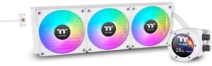 Купить Система водяного охлаждения Thermaltake TH420 V2 Ultra EX Snow ARGB Soc-AM5/AM4/1200/1700/1851 белый 4-pin 30.7dB Al+Cu LCD Ret (CL-W428-PL14SW-A) - 4D-14753512 из реестра по лучшей цене