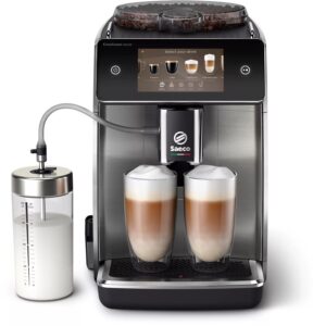 Купить Кофемашина Saeco SM6685/00 1500Вт серый - 4D-15619529 из реестра по лучшей цене