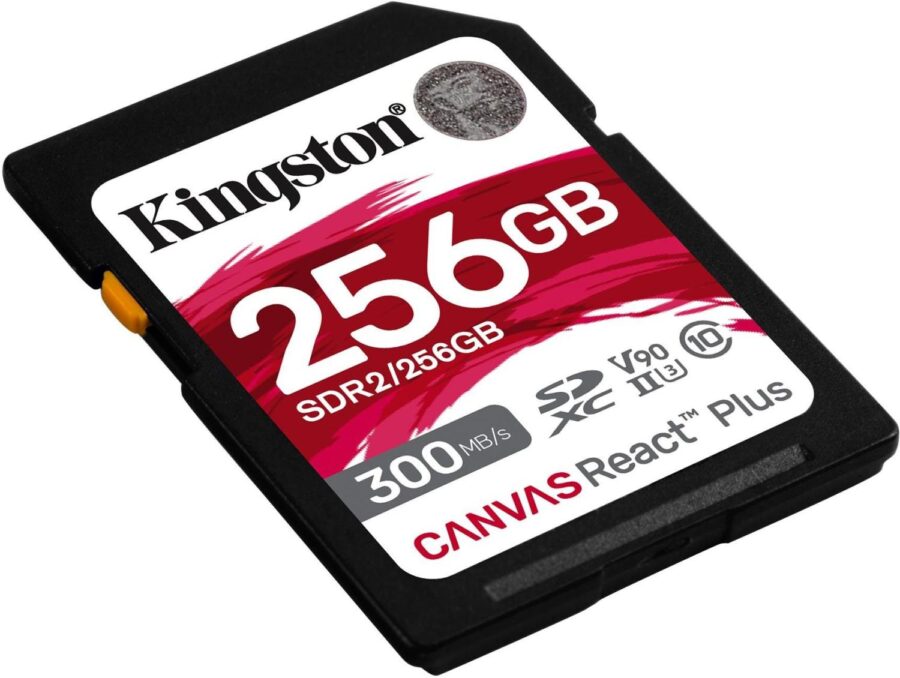 Флеш карта SDXC 256GB Kingston SDR2/256GB Canvas React Plus w/o adapter — изображение 2