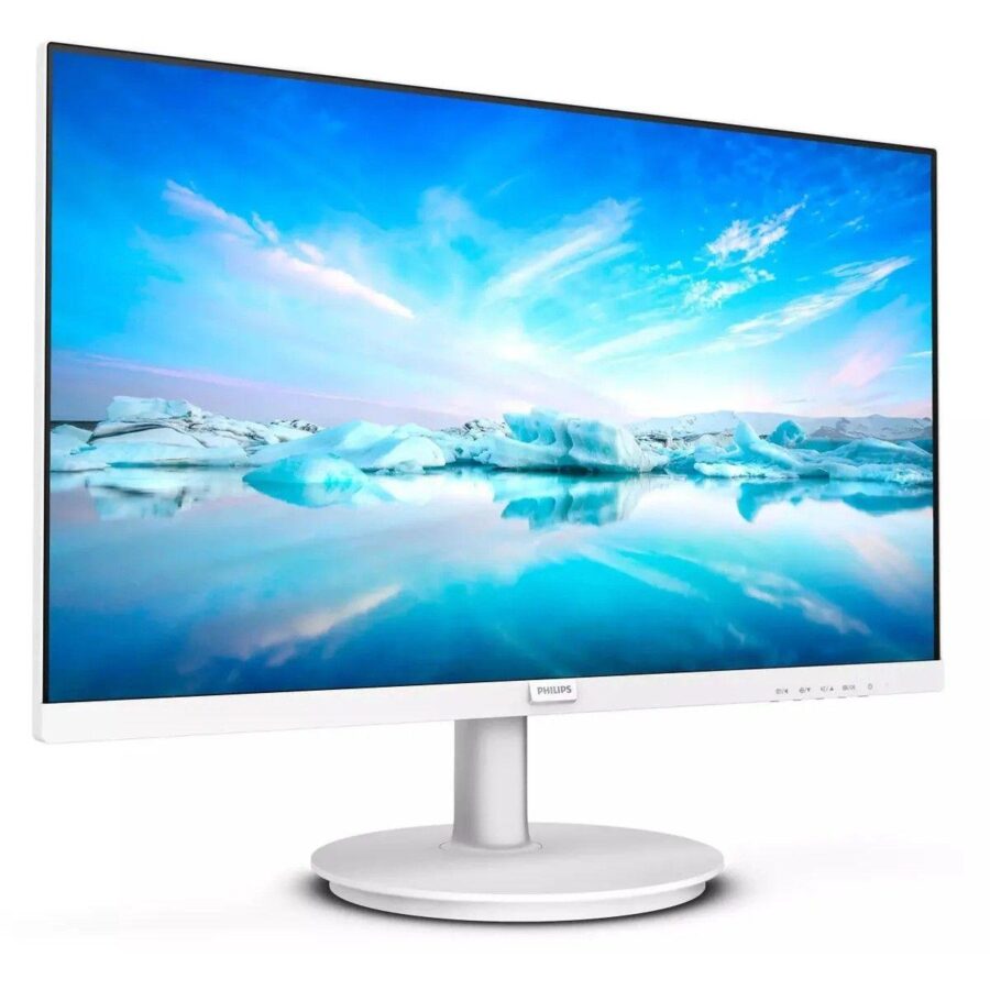 Монитор 27" PHILIPS 271V8AW (00/01) White (IPS, 1920x1080, D-Sub+HDMI, 4 ms, 178°/178°, 250 cd/m, 1000:1, 75Hz, MM) — изображение 3