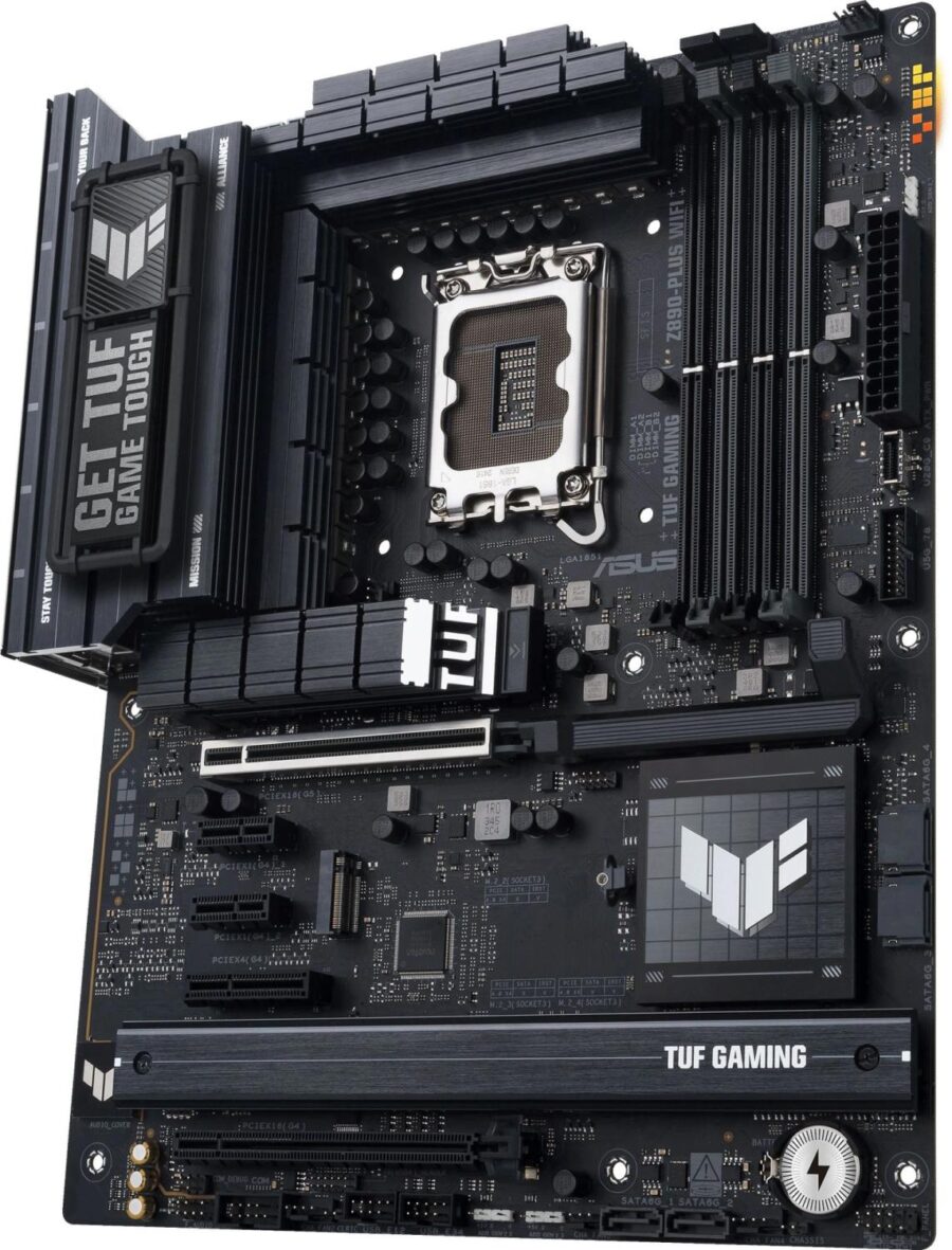 Материнская плата Asus TUF GAMING Z890-PLUS WIFI Soc-1851 Intel Z890 4xDDR5 ATX AC`97 8ch(7.1) 2.5Gg RAID+HDMI+DP — изображение 4