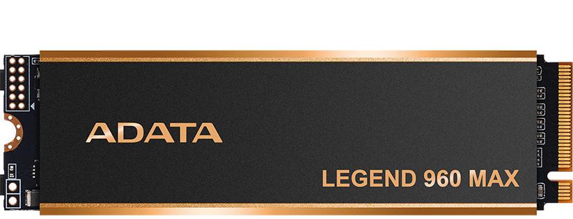 Твердотельный накопитель/ ADATA SSD LEGEND 960 MAX, 2000GB, M.2(22x80mm), NVMe 1.4, PCIe 4.0 x4, 3D NAND, R/W 7400/6800MB/s, IOPs 750 000/630 000, DRAM buffer 2000MB, TBW 1560, DWPD 0.43, with BIG Heat Spreader (5 лет)