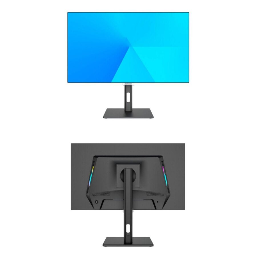Монитор 27" Lime C270 Black (OLED, 2560x1440, HDMI+DP+Type C (65W) +USB In/2xOut+Audio out +DC, 0.1 ms, 178°/178°, 300 cd/m, 150000:1, 10 bit, 240Hz, MM, Pivot, Freesync/G-sync, Flat) — изображение 3