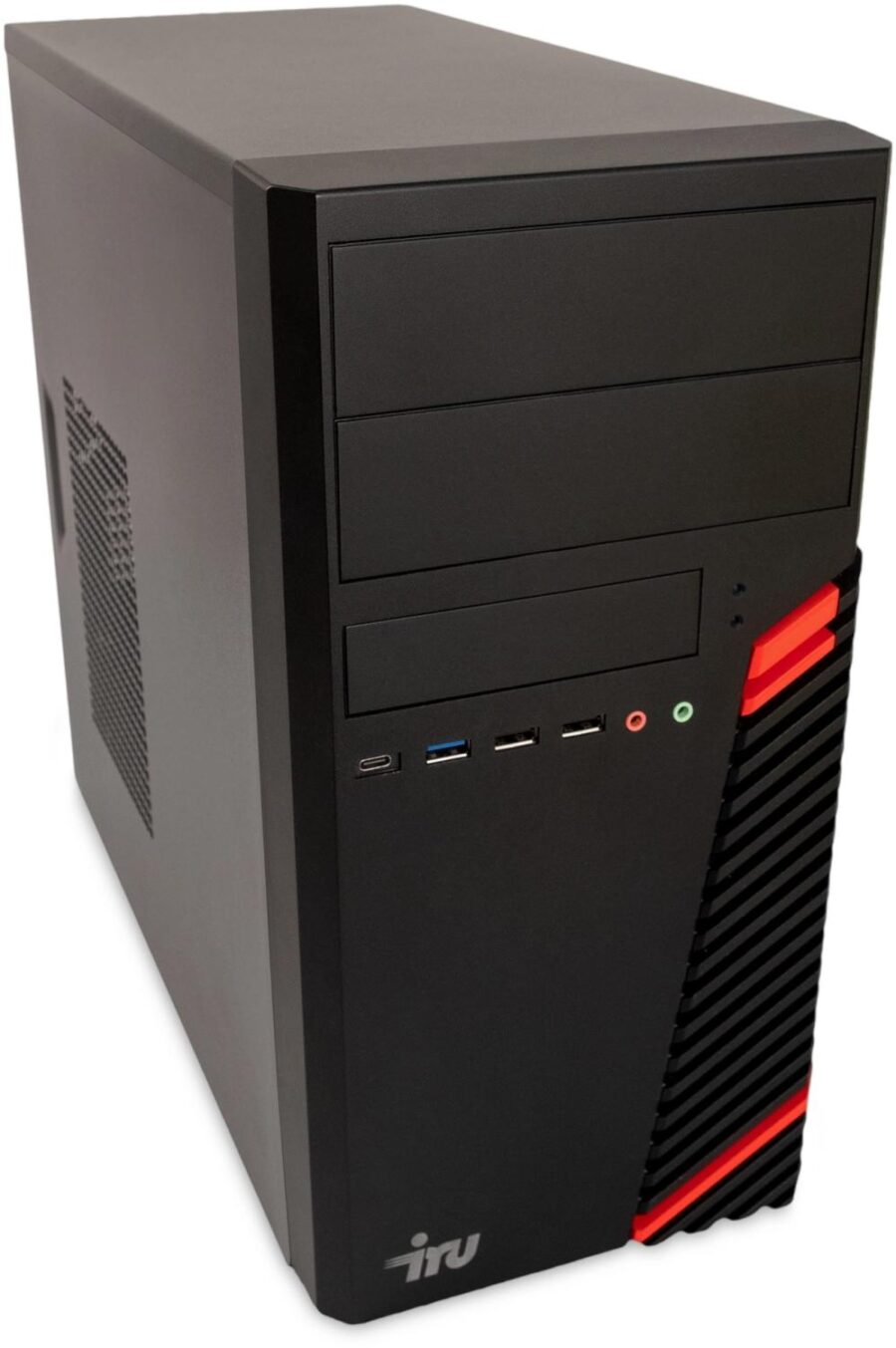ПК IRU Опал 515 MT i5 10400 (2.9) 8Gb SSD256Gb UHDG 630 FreeDOS GbitEth 500W мышь клавиатура черный (2056744)
