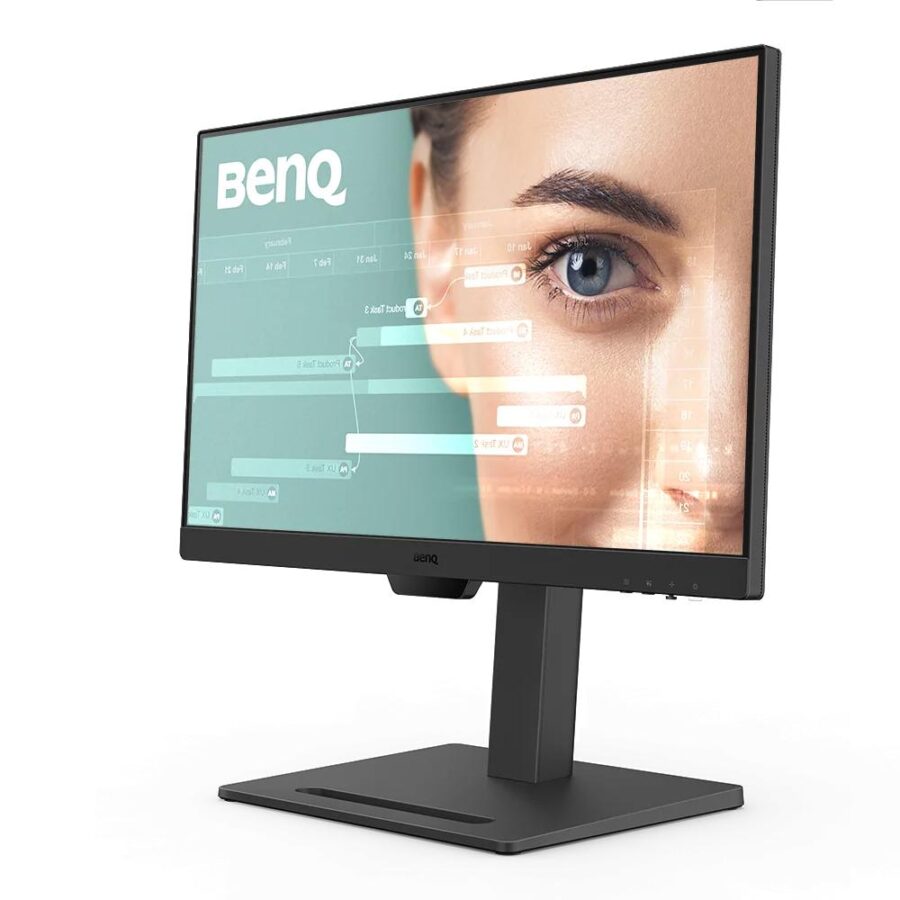 Мониторы/ Benq GW2490T 23.8'', 1920x1080, IPS,  100Hz, 20M:1, 250cd, 5ms, 2*HDMI, DP, Speakers, Height adj 140, Pivot, Flicker-free;Low Blue Light, 3Y, Black — изображение 2