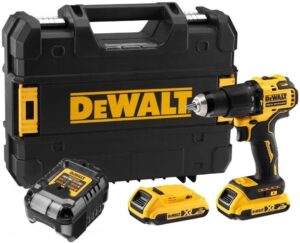 Купить Дрель-шуруповерт DeWalt DCD709D2T аккум. патрон:быстрозажимной (кейс в комплекте) - 4D-15226130 из реестра по лучшей цене