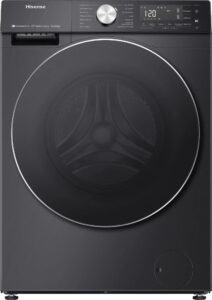Купить Стиральная машина Hisense WD5S1045BB пан.англ. класс: A загр.фронтальная макс.:10.5кг (с сушкой) черный инвертер - 4D-15642907 из реестра по лучшей цене