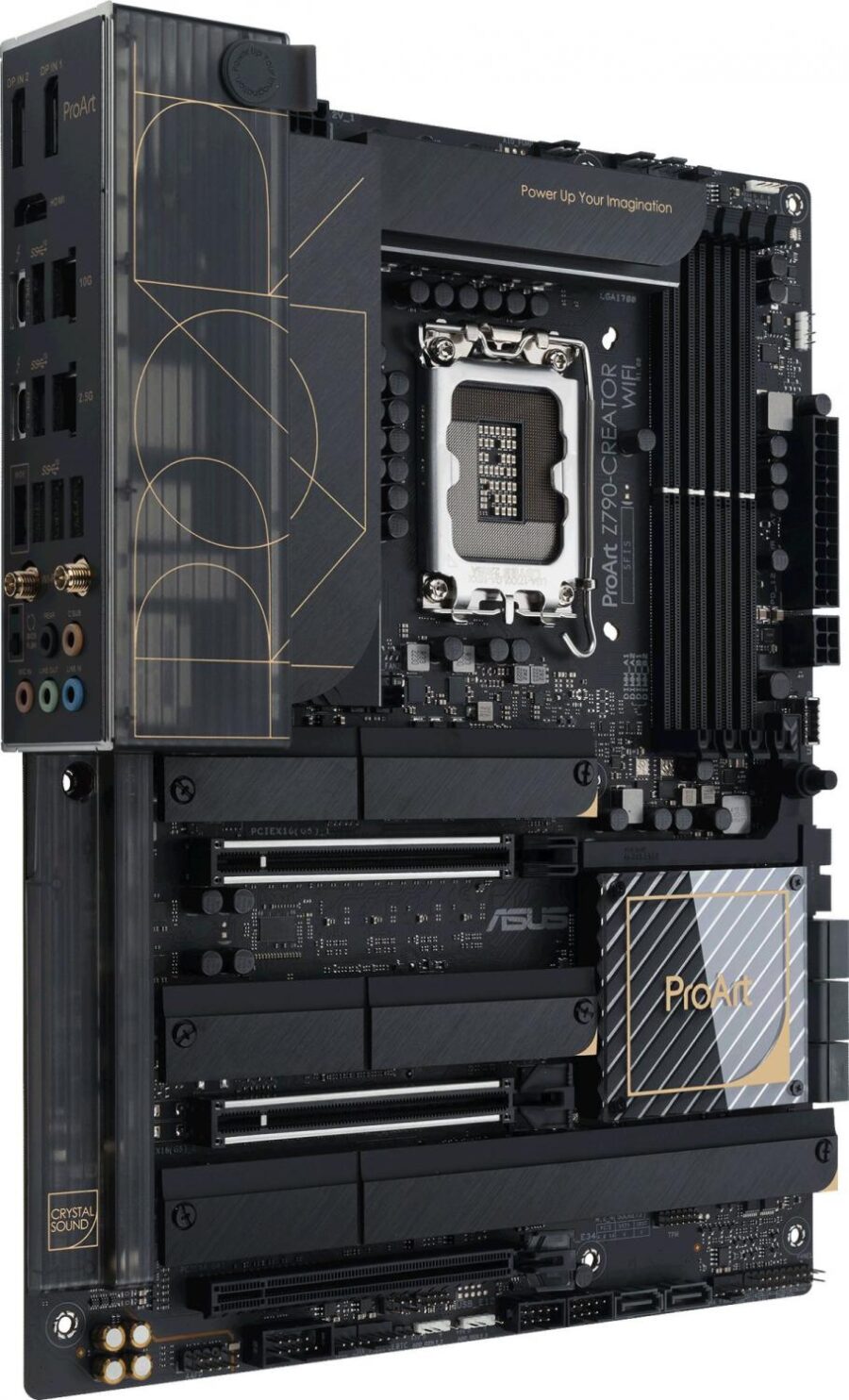 Материнская плата Asus PROART Z790-CREATOR WIFI Soc-1700 Intel Z790 4xDDR5 ATX AC`97 8ch(7.1) 1 x 10Gigabit + 1 x 2.5Gigabit RAID+HDMI+DP — изображение 2