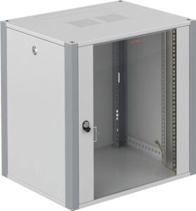 Купить Шкаф коммутационный Sysmatrix (WP 6409.710) настенный 9U 600x450мм пер.дв.стекл 60кг серый 300мм 17.3кг 450мм IP20 металл - 4D-15246092 из реестра по лучшей цене
