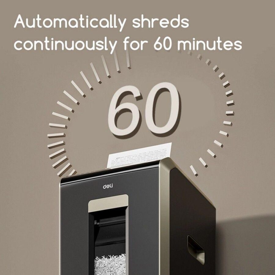 Уничтожитель бумаги (Шредер) Deli Paper Shredder Shredding Capacity: 150 sheets (Auto) — изображение 3