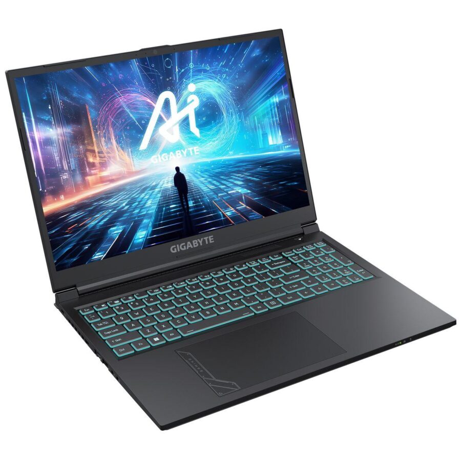 Ноутбук Gigabyte G6 MF Intel Core i7-13620H/16Gb/SSD1Tb/RTX4050 6Gb/16"/IPS/FHD+/165Hz/NoOS/Black (MF-H2KZ854KD) — изображение 2