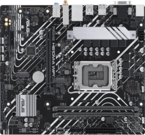 Купить Материнская плата Asus PRIME H610M-A WIFI Soc-1700 Intel H610 2xDDR5 mATX AC`97 8ch(7.1) GbLAN+VGA+HDMI+DP - 4D-13589287 из реестра по лучшей цене