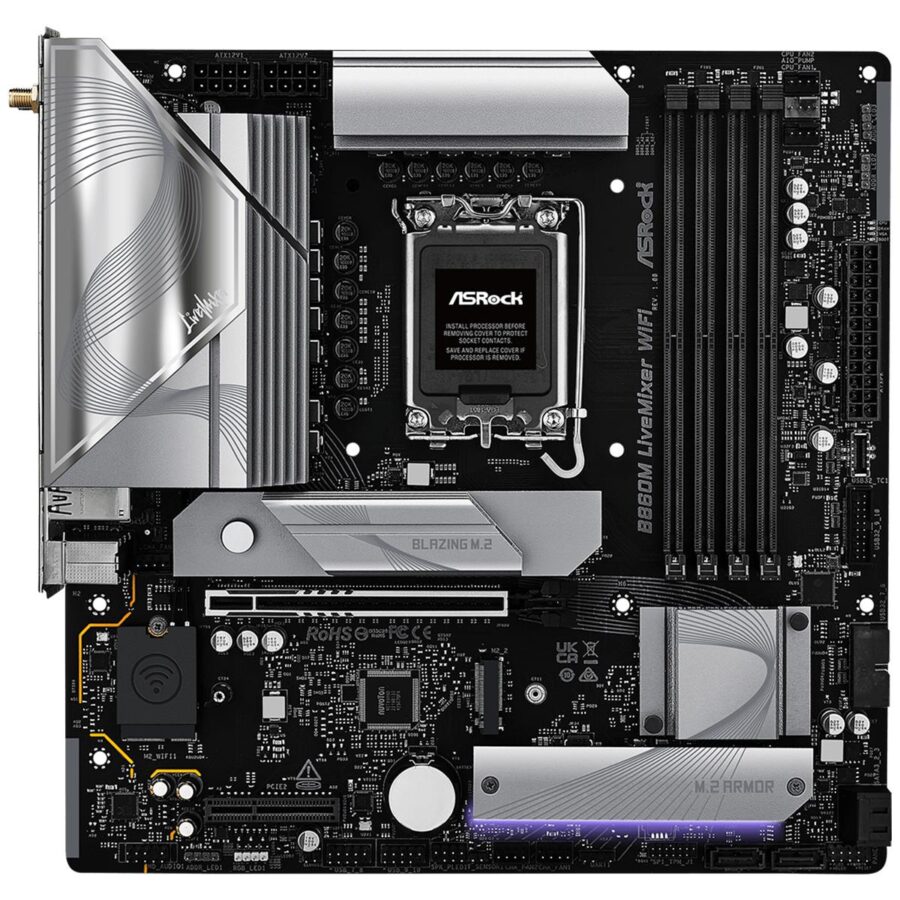 Материнская плата ASRock B860M LIVEMIXER WIFI, — изображение 2