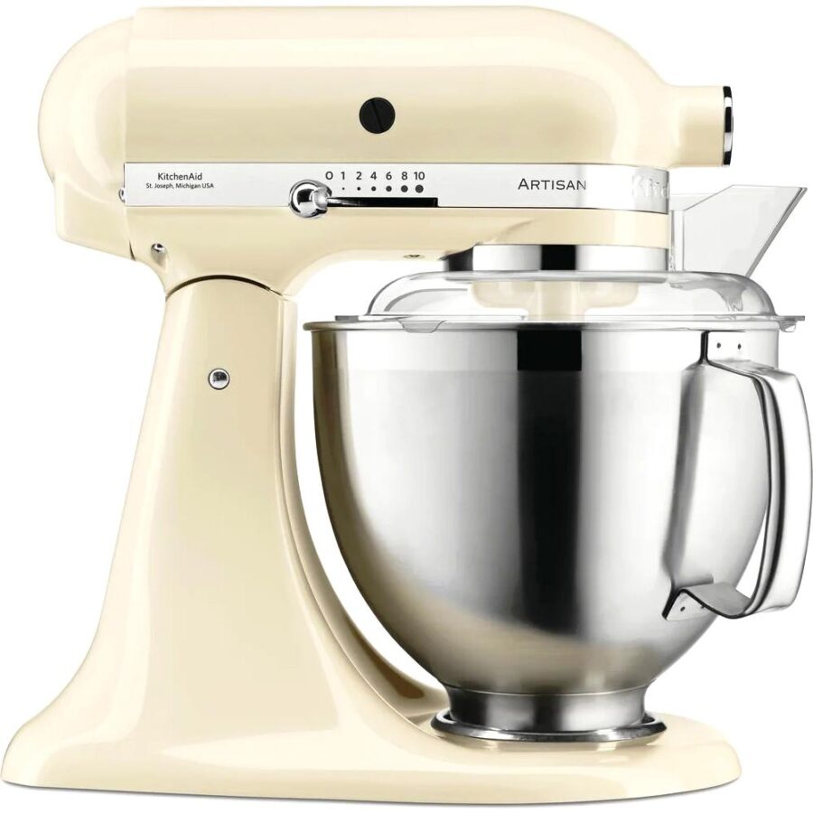 Настольный миксер KitchenAid Настольный миксер с откидным блоком  Artisan 4.8 л, кремовый