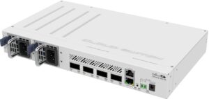 Купить Коммутатор MikroTik CRS504-4XQ-IN 1x100Мбит/с 4xQSFP28 управляемый - 4D-15627159 из реестра по лучшей цене