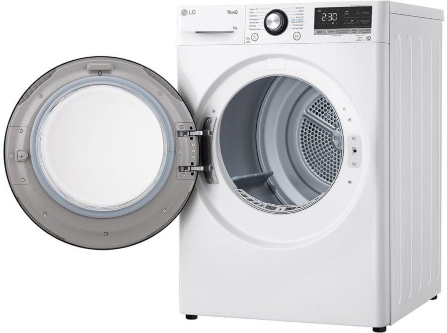Сушильная машина LG DC90V3V6W кл.энер.:A++ макс.загр.:9кг белый — изображение 3