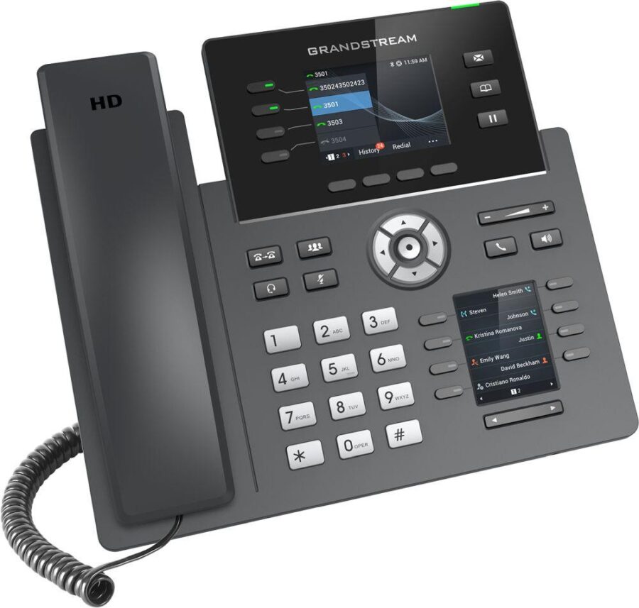 Телефон IP Grandstream GRP-2614 черный — изображение 3