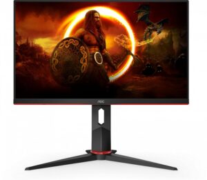 Купить Монитор AOC 23.8" Gaming 24G2SPU черный/красный IPS LED 16:9 HDMI M/M матовая HAS Piv 300cd 178гр/178гр 1920x1080 165Hz FreeSync Premium VGA DP FHD USB 4.41кг - 4D-13008124 из реестра по лучшей цене