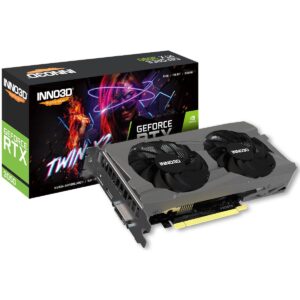 Купить Видеокарта INNO3D RTX3050 TWIN X2 6GB GDDR6 92bit DVI DP HDMI 2FAN RTL - 4D-14832905 из реестра по лучшей цене