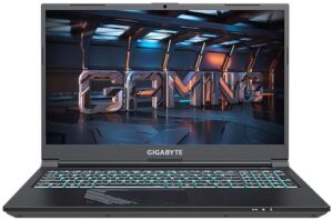 Купить Ноутбук Gigabyte G5 Core i5 12500H 16Gb SSD512Gb NVIDIA GeForce RTX4050 6Gb 15.6" IPS FHD (1920x1080) Windows 11 Home black WiFi BT Cam (MF-E2KZ313SH) - 4D-13574789 из реестра по лучшей цене