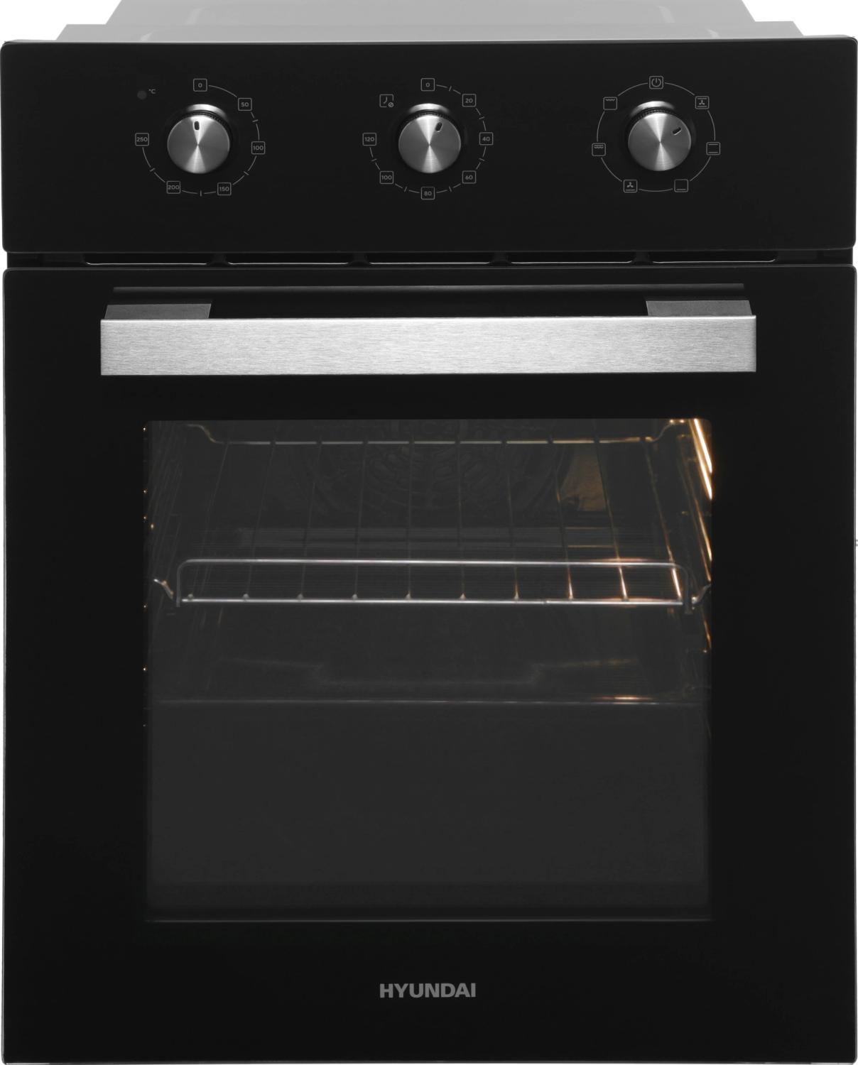 Духовой шкаф Электрический Hyundai HEO 45311 BG черный — изображение 3